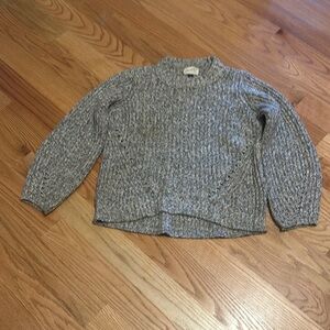 Universal Thread Cozy Gray Knit Sweater size small